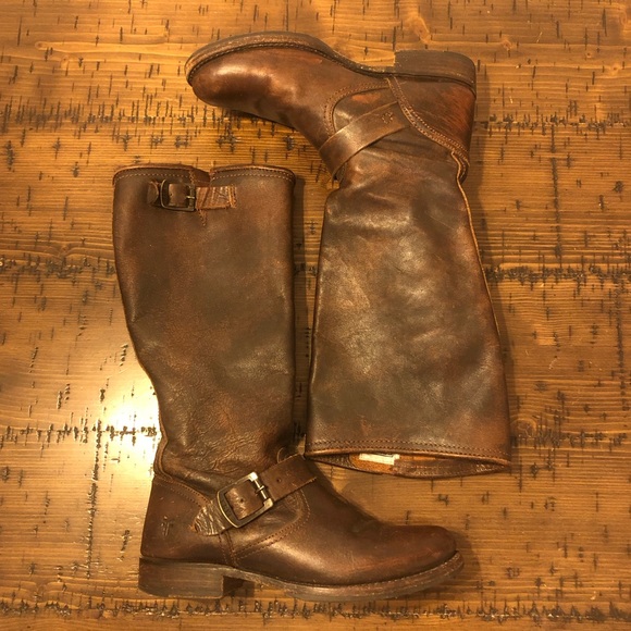 Frye Veronica Boots Size 7.5 - Picture 2 of 9